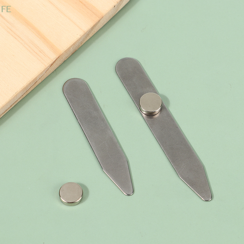 Collar Stay Metal - [F] 3 Size Stainless Steel Collar