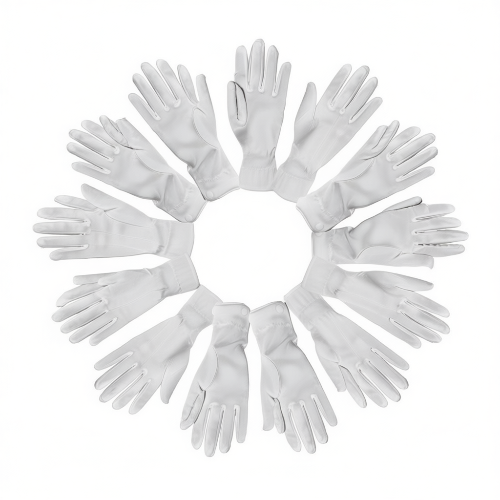 Formal Wear Gloves Men - 1pairs Formal Tuxedo Gloves - Nylon