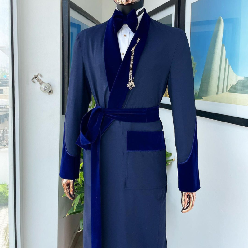 Men Formal Wear Wedding - Tailor Made Royal Blue Men Suit