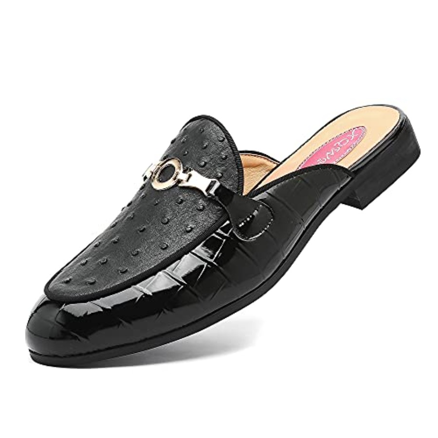 Men's Slip-on Mule Sandals Loa - مراجعة Men'S Formal Wear Slippers وسعره