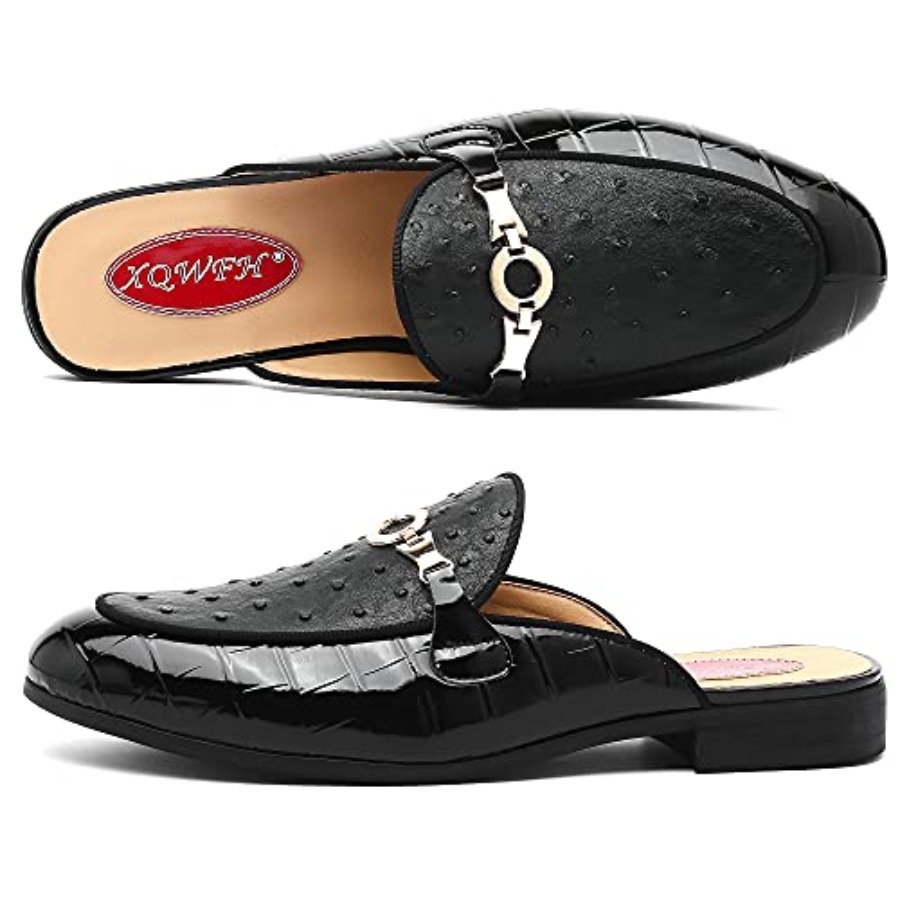 Men's Slip-on Mule Sandals Loa - مراجعة Men'S Formal Wear Slippers وسعره
