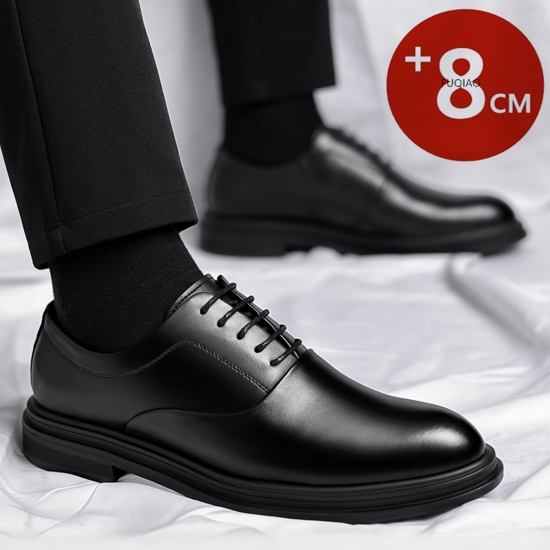 Men 6CM 8CM Height Increasing  - مراجعة Men'S Formal Wear Slippers وسعره