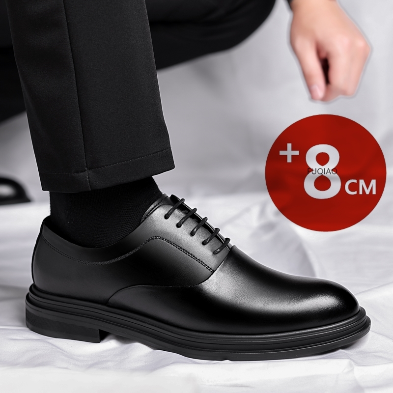 Men 6CM 8CM Height Increasing  - مراجعة Men'S Formal Wear Slippers وسعره