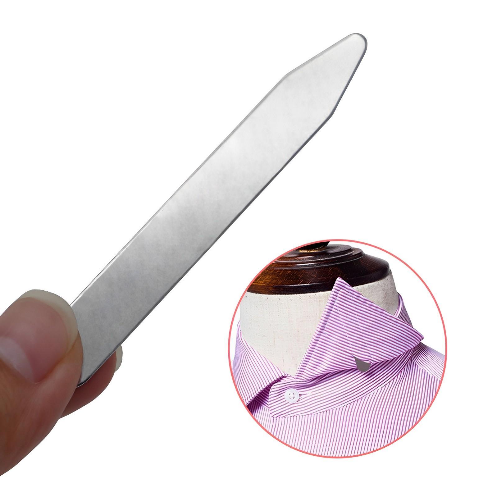 Stainless Steel Shirt Collar S - مراجعة Collar Stay Metal وسعره