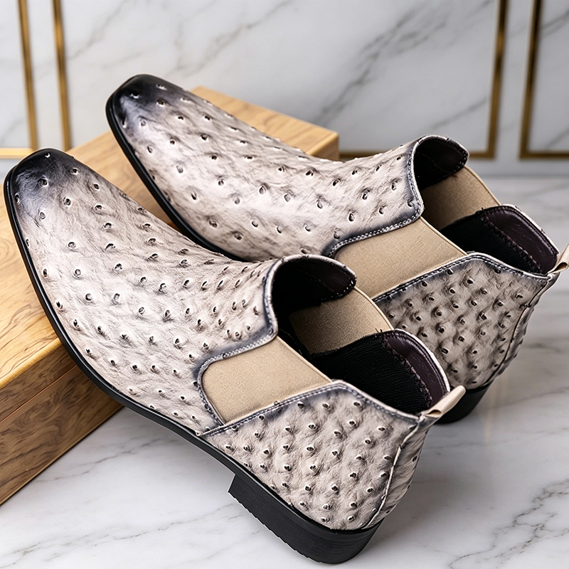 Men Chelsea Boots Imitation Os - مراجعة Men Formal Wear With Boots وسعره