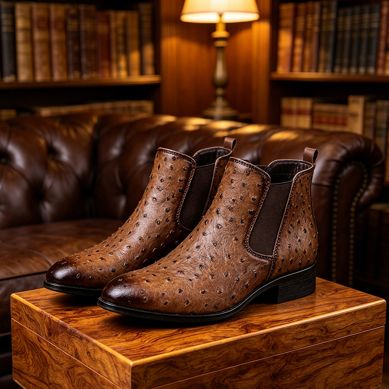 Men Chelsea Boots Imitation Os - مراجعة Men Formal Wear With Boots وسعره