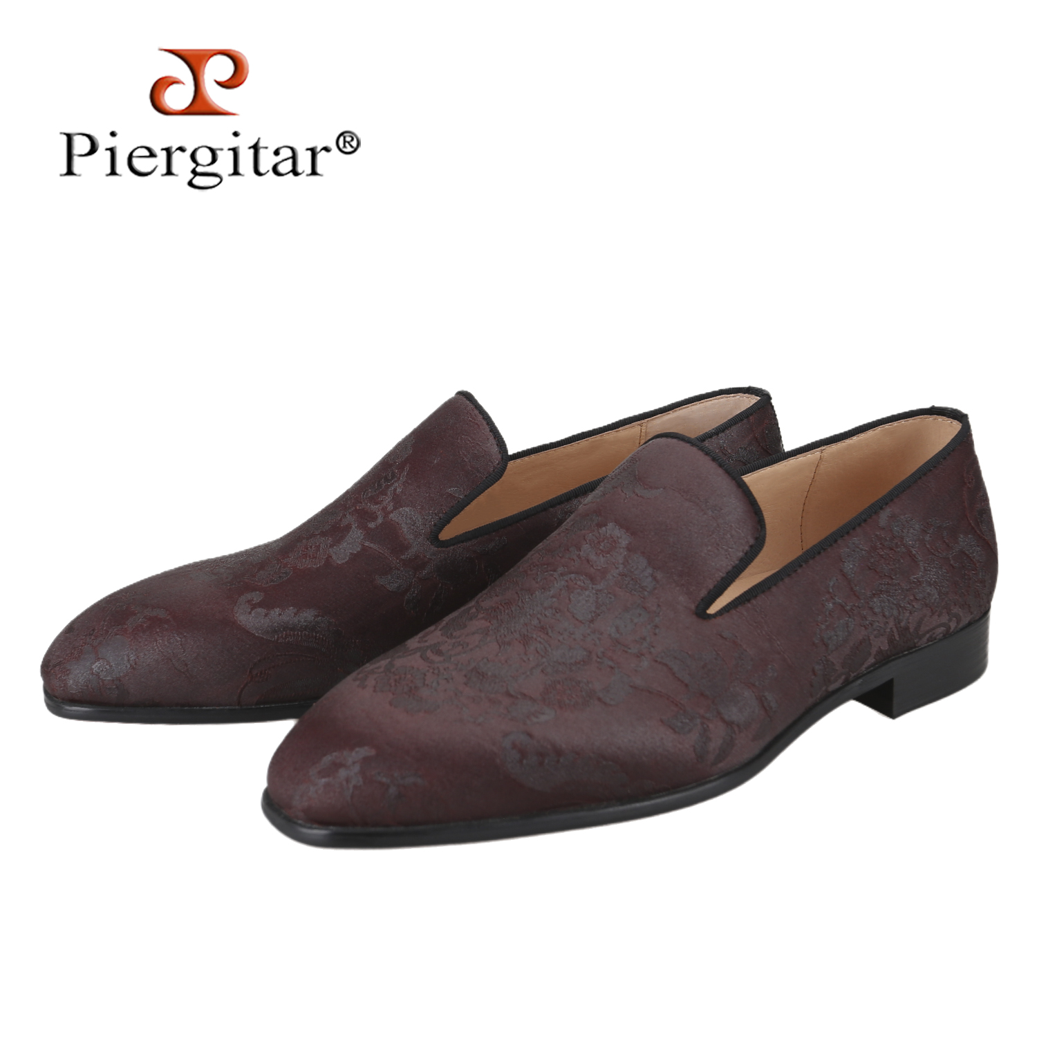 Piergitar Dark Brown Handmade  - مراجعة Men Formal Wear Wedding وسعره