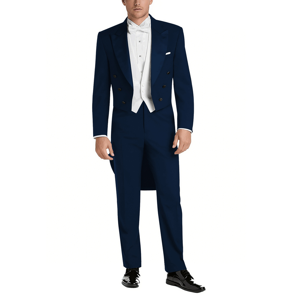 Men's Satin Peak Lapel Suit Se - مراجعة Men Formal Wear Pants وسعره