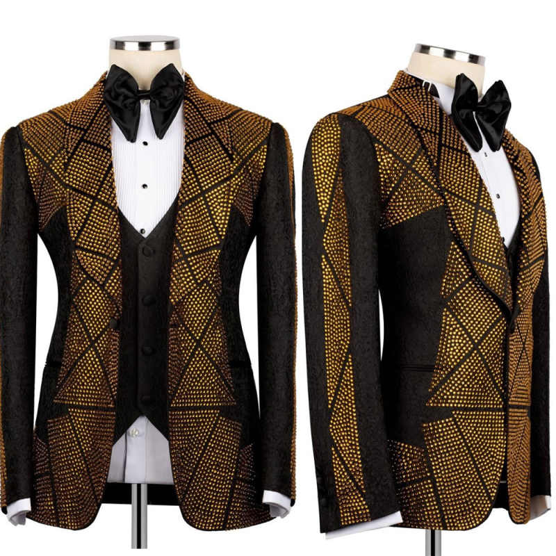 Gold Beads Men Suit Attire For - مراجعة Men'S Formal Wear Attire وسعره