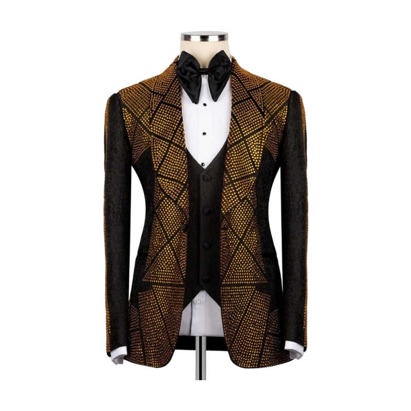 Gold Beads Men Suit Attire For - مراجعة Men'S Formal Wear Attire وسعره