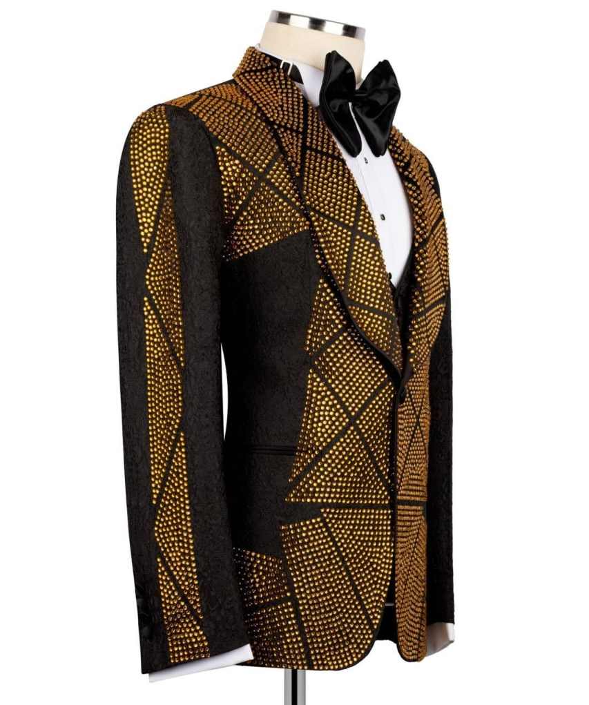 Gold Beads Men Suit Attire For - مراجعة Men'S Formal Wear Attire وسعره