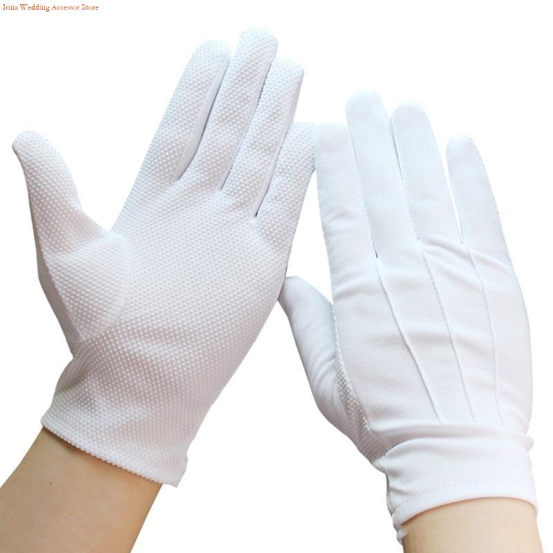 G92D White Gloves With Nonslip - مراجعة Formal Wear Gloves Men وسعره