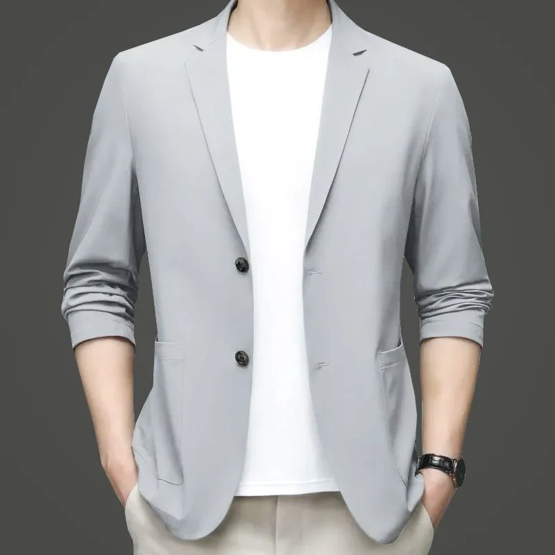 New Summer Men Thin Blazers Bu - مراجعة Men Formal Wear For Summer وسعره