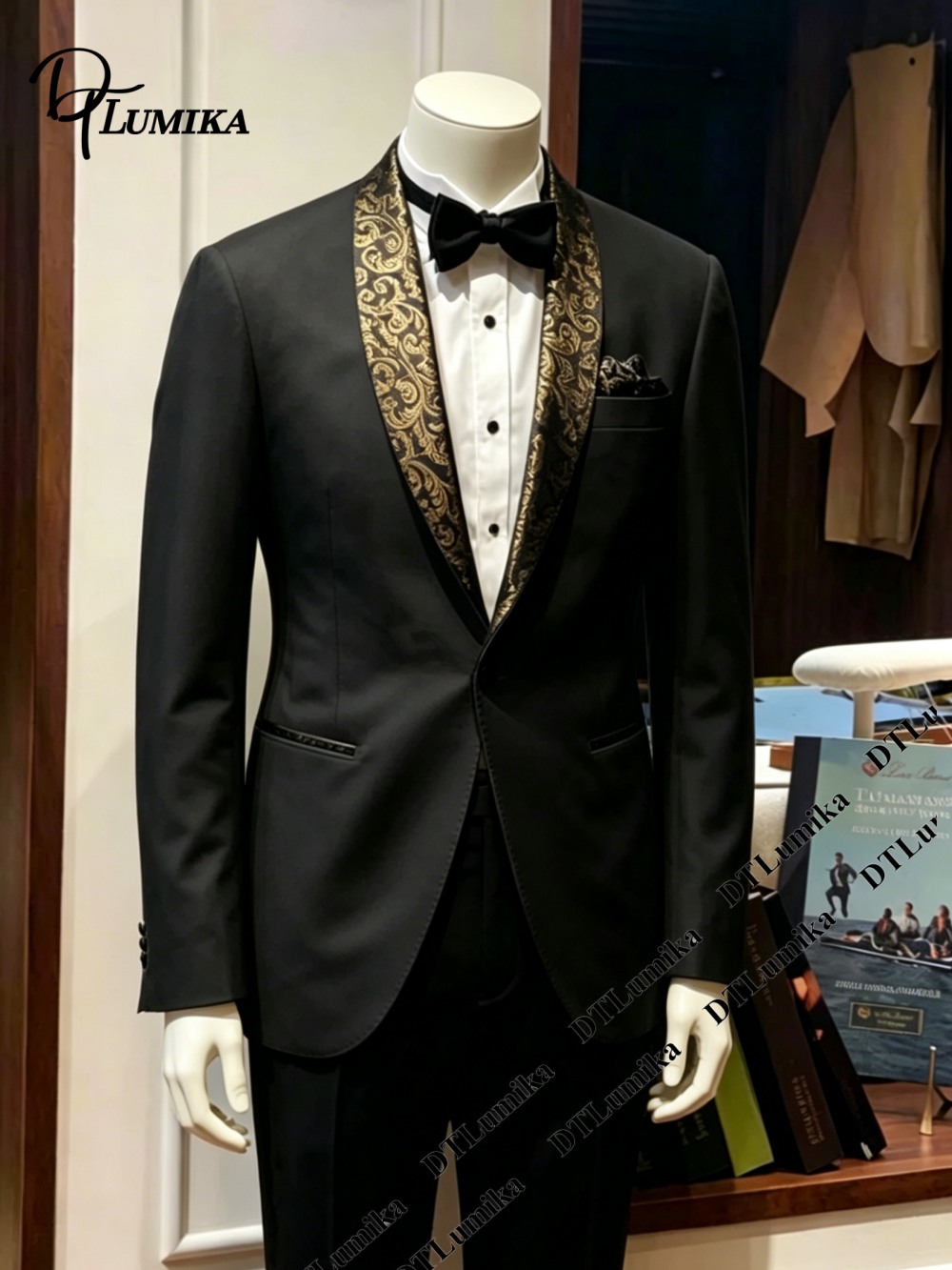 DTLumika Mens Suit Attire Jack - مراجعة Men'S Formal Wear Attire وسعره