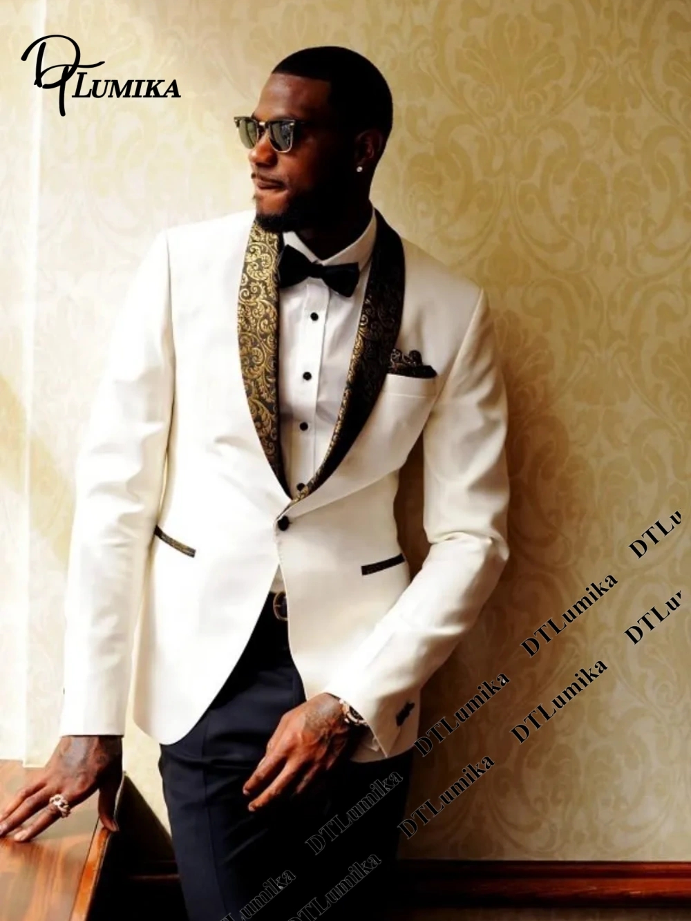 DTLumika Mens Suit Attire Jack - مراجعة Men'S Formal Wear Attire وسعره