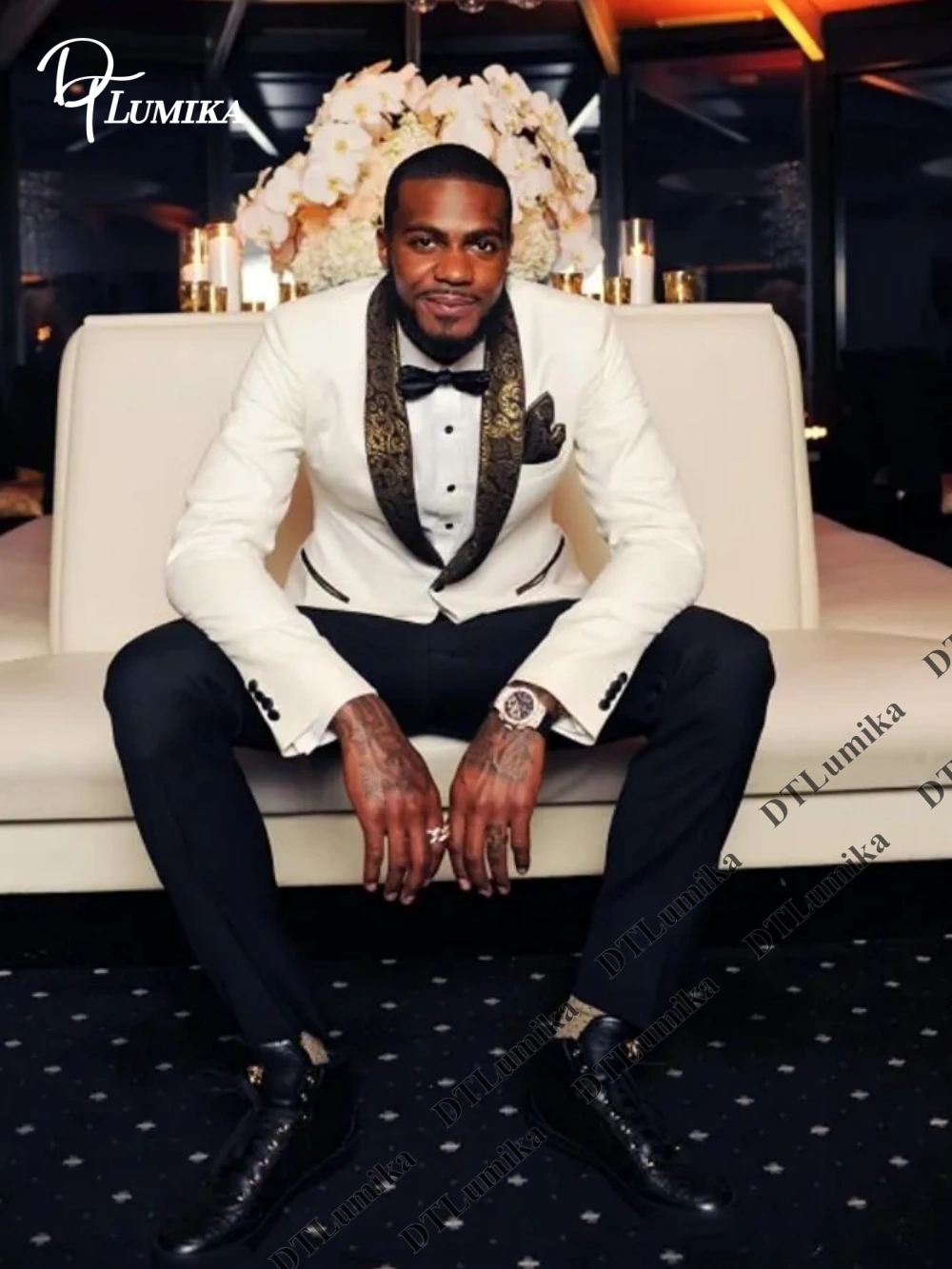 DTLumika Mens Suit Attire Jack - مراجعة Men'S Formal Wear Attire وسعره