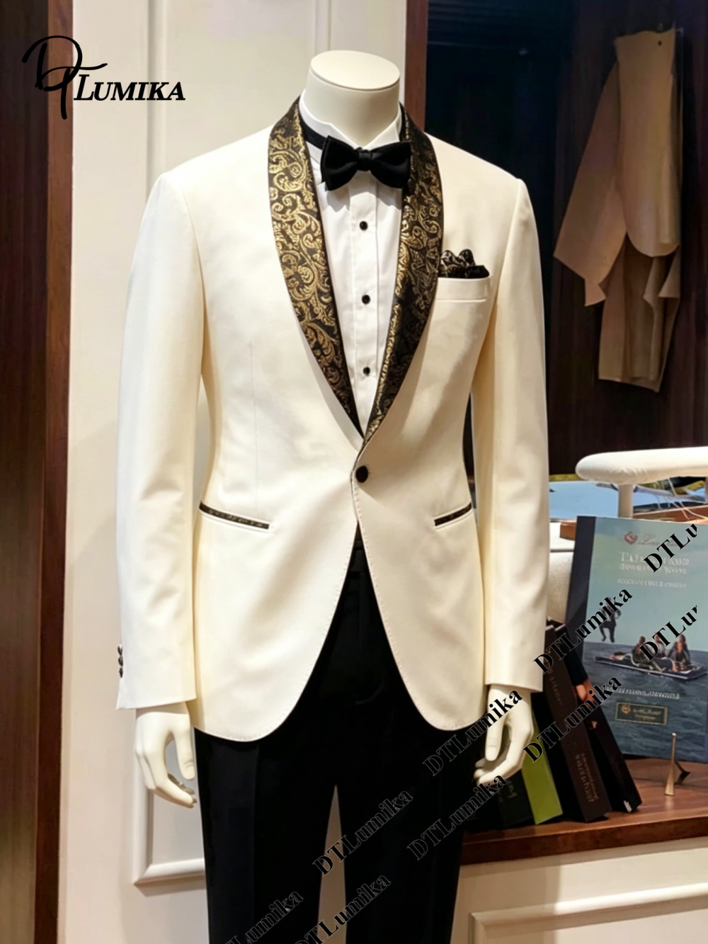 DTLumika Mens Suit Attire Jack - مراجعة Men'S Formal Wear Attire وسعره