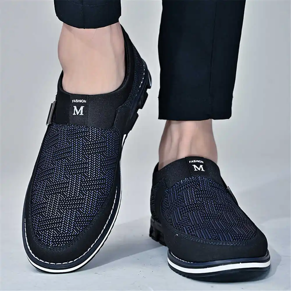 Dark Blue 44-45 Summer Shoes S - مراجعة Men Formal Wear Purple وسعره