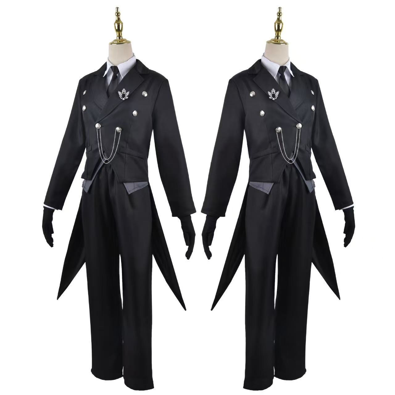 Cosplay costume Sebastian's fu - مراجعة Japan Formal Wear Men وسعره