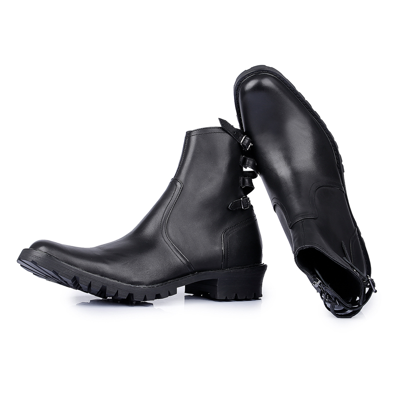 British Style Wear Resistant G - مراجعة Men Formal Wear With Boots وسعره