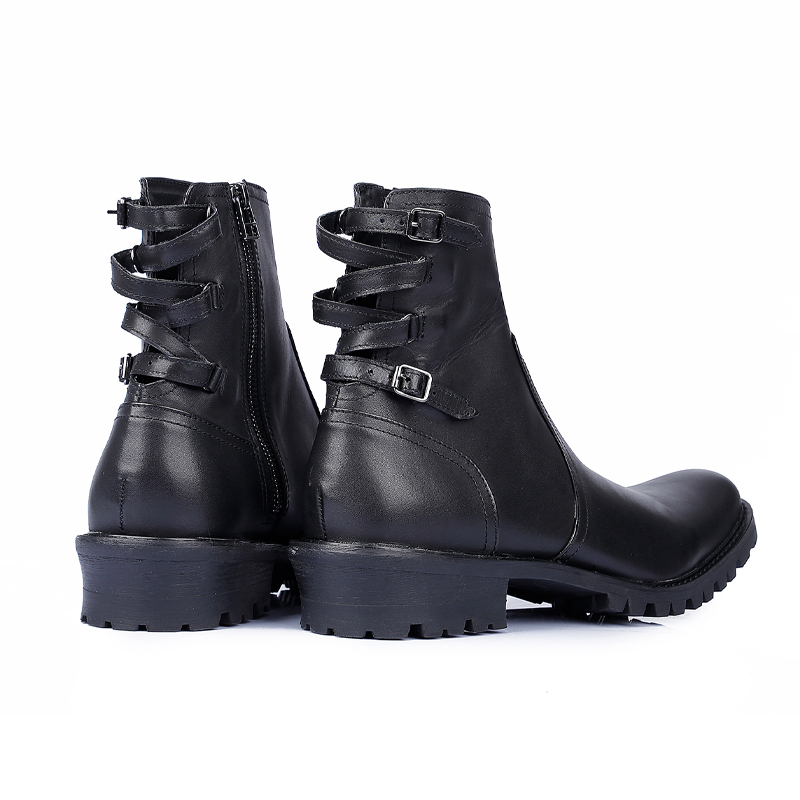British Style Wear Resistant G - مراجعة Men Formal Wear With Boots وسعره