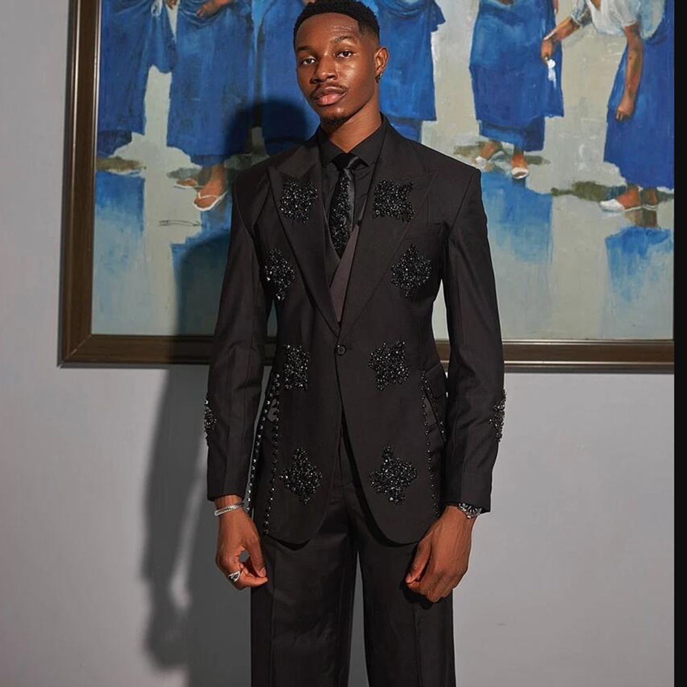 Luxury Suit Men 2 Piece Sets C - مراجعة Men'S Formal Wear Attire وسعره