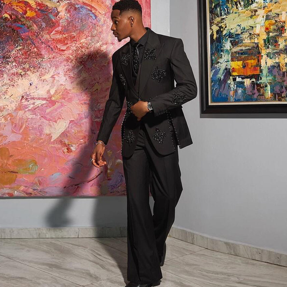 Luxury Suit Men 2 Piece Sets C - مراجعة Men'S Formal Wear Attire وسعره