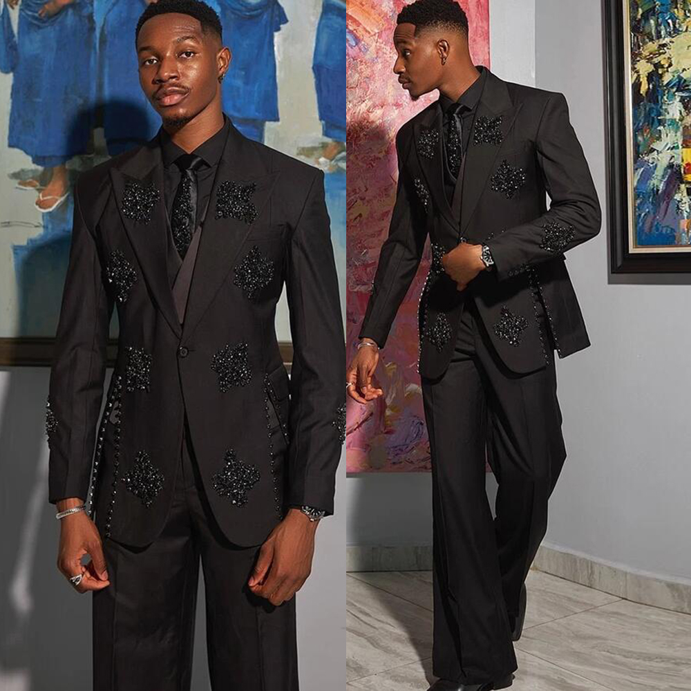Luxury Suit Men 2 Piece Sets C - مراجعة Men'S Formal Wear Attire وسعره