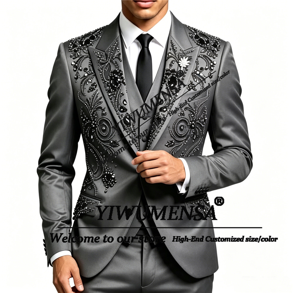 Luxury Wedding Suits Form Men  - مراجعة Men'S Formal Wear Attire وسعره