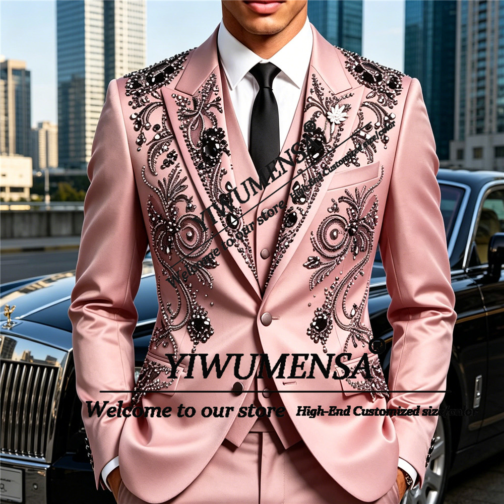Luxury Wedding Suits Form Men  - مراجعة Men'S Formal Wear Attire وسعره