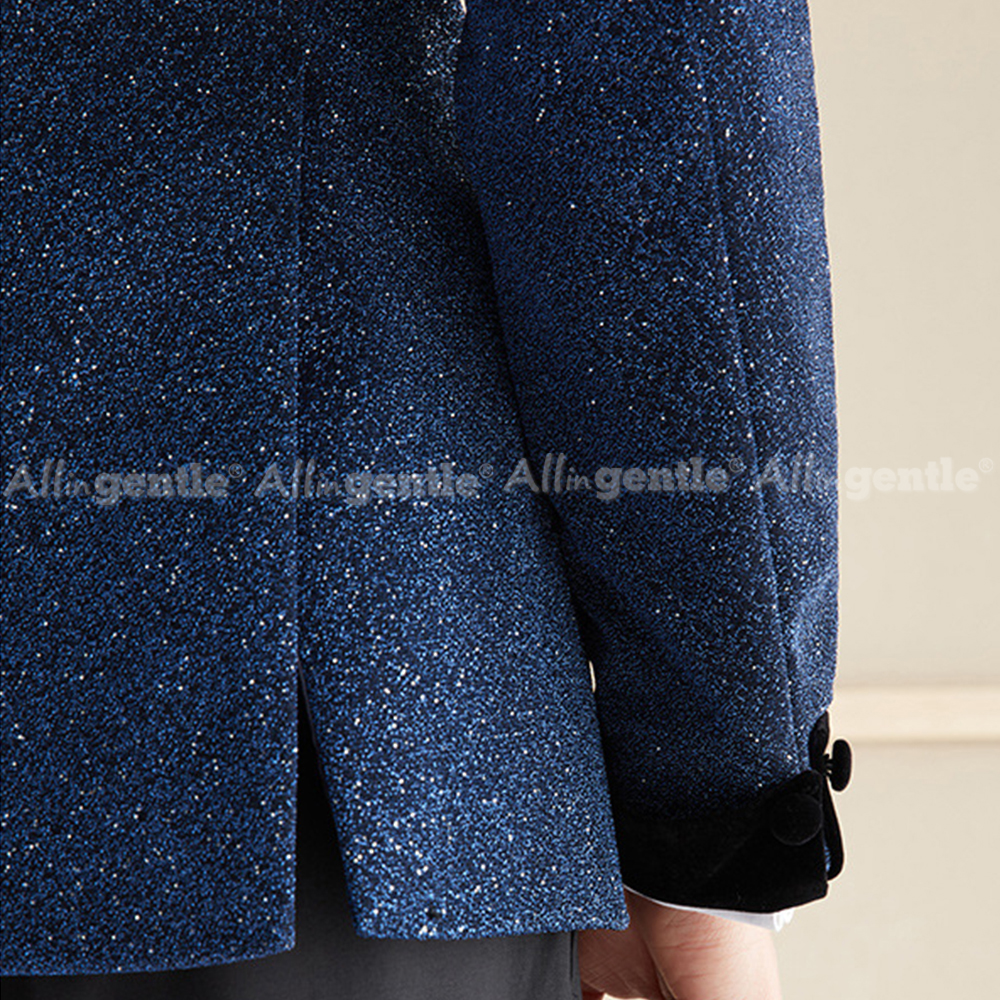 Elegant Sequin 2 Piece Suit Se - مراجعة Men'S Formal Dinner Wear وسعره