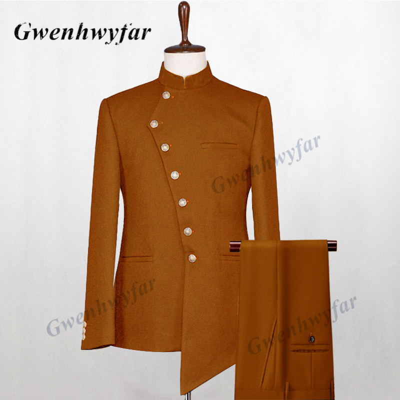Gwenhwyfar 2021 Costume Homme  - مراجعة Men Formal Wear Wedding وسعره