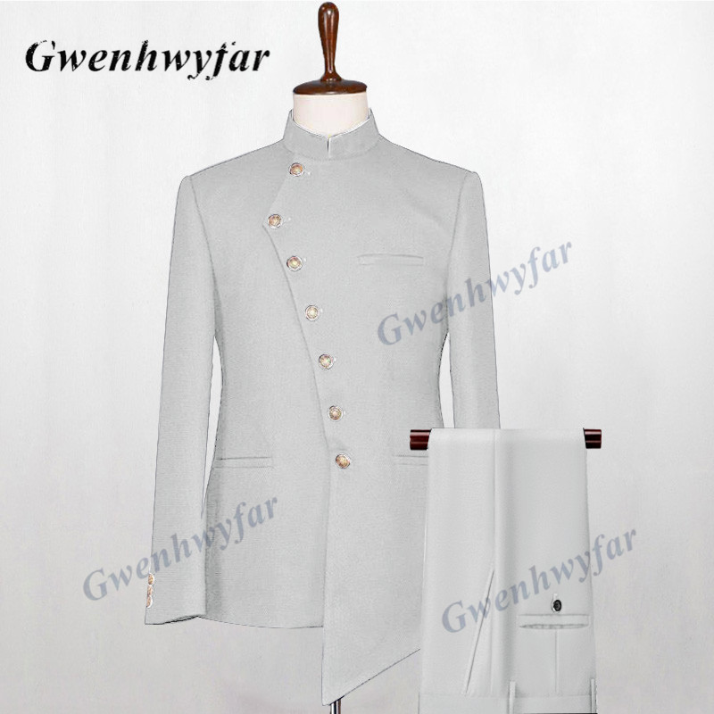 Gwenhwyfar 2021 Costume Homme  - مراجعة Men Formal Wear Wedding وسعره