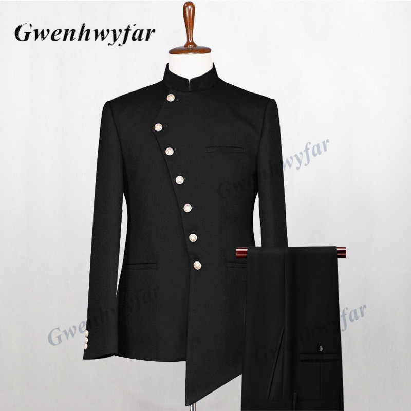 Gwenhwyfar 2021 Costume Homme  - مراجعة Men Formal Wear Wedding وسعره