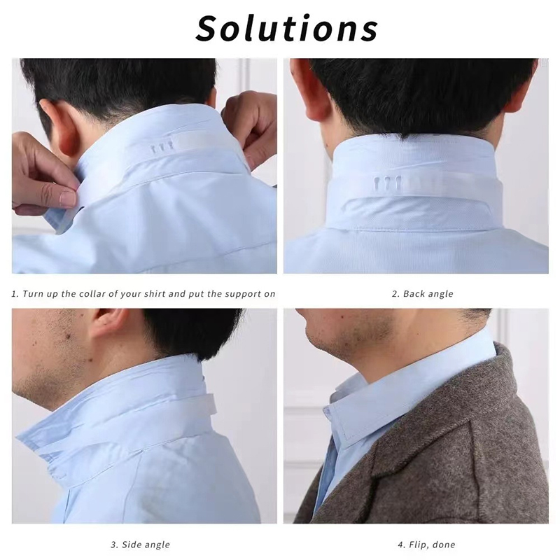 Adjustable Shirt Collar Suppor - مراجعة Collar Stay Metal وسعره