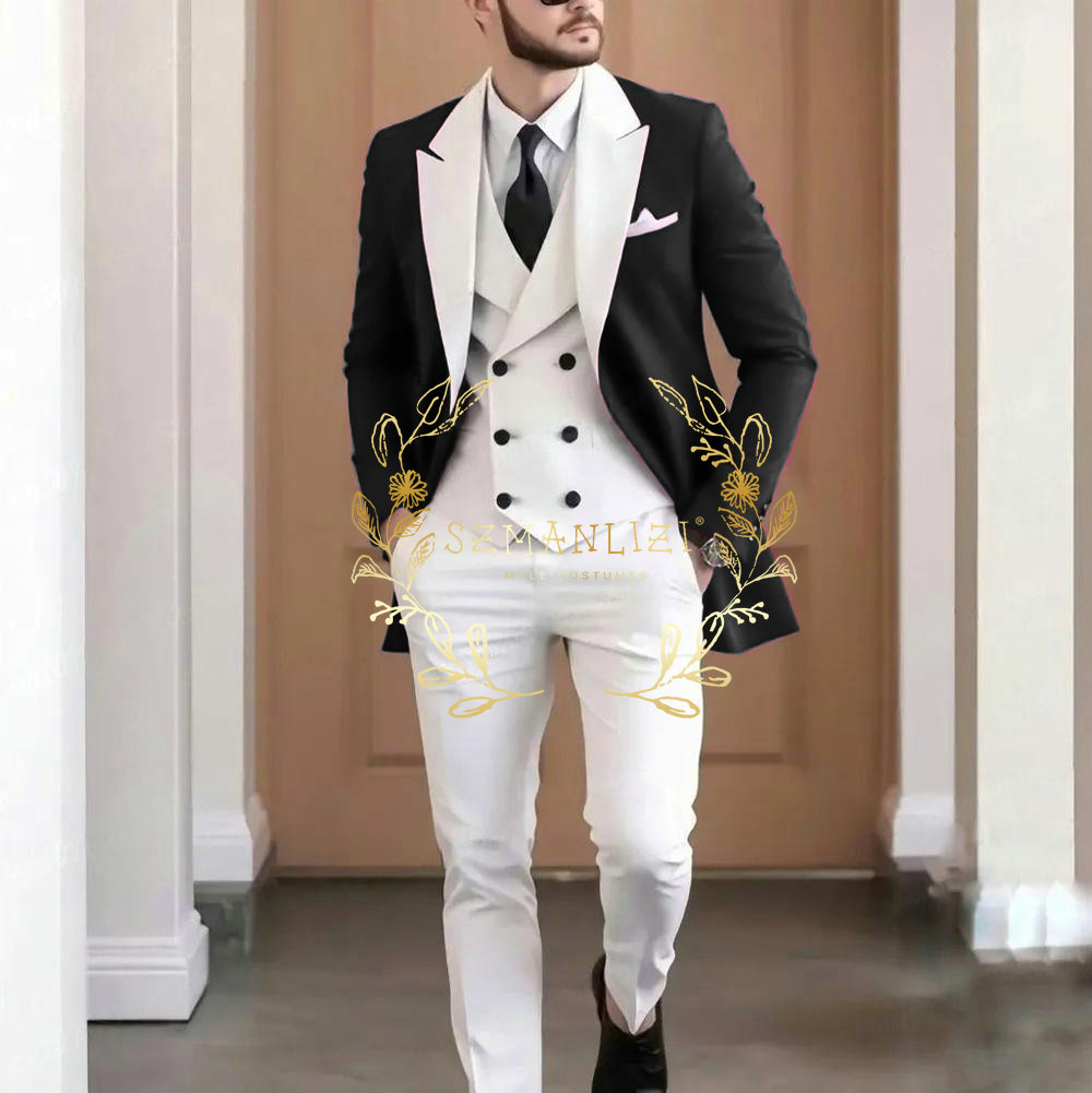 Elegant Burgundy 3-pieces Men' - مراجعة Men Formal Wear Pants وسعره