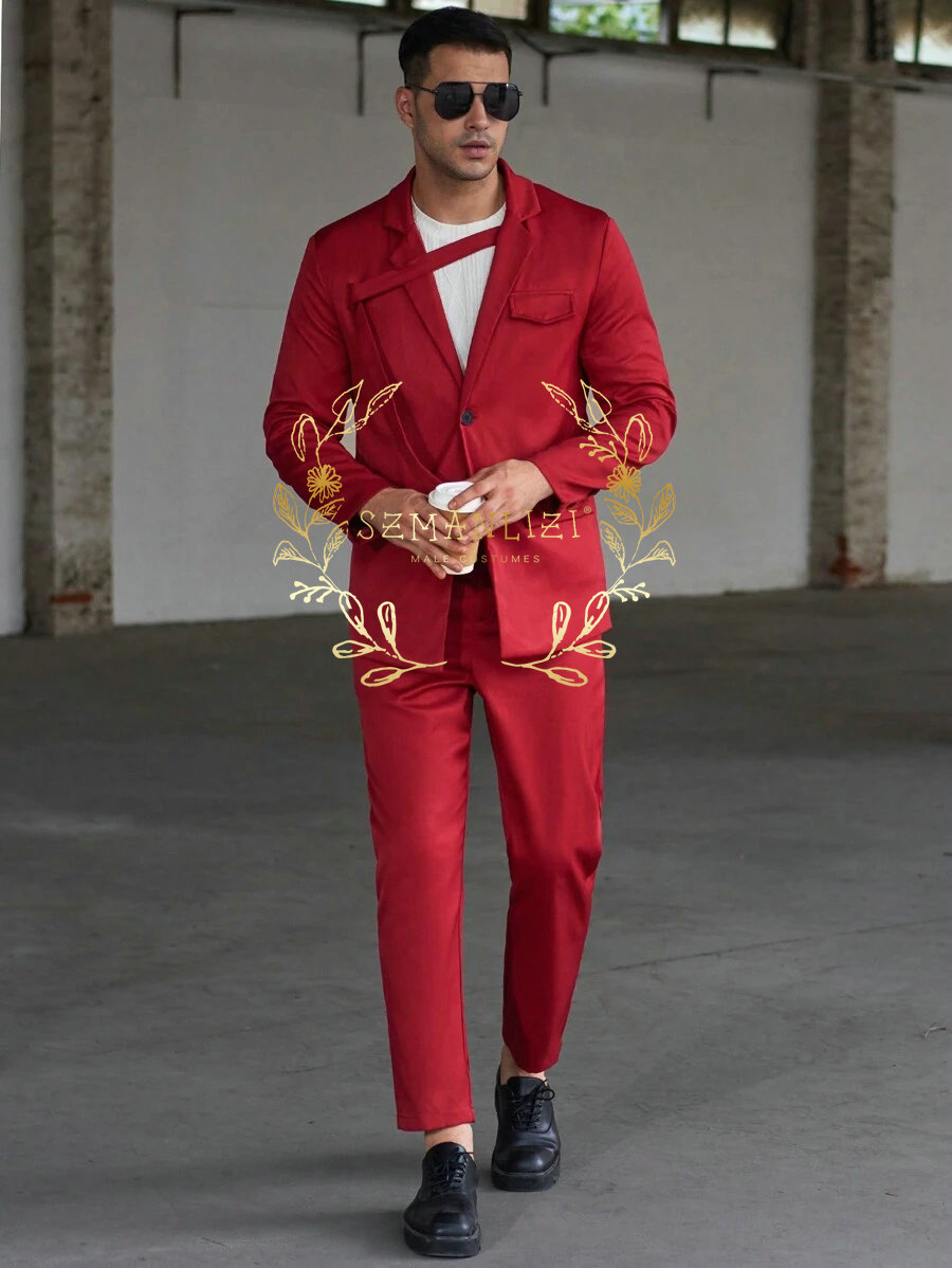 Fashionable Casual Men's Suits - مراجعة Men'S Formal Dinner Wear وسعره