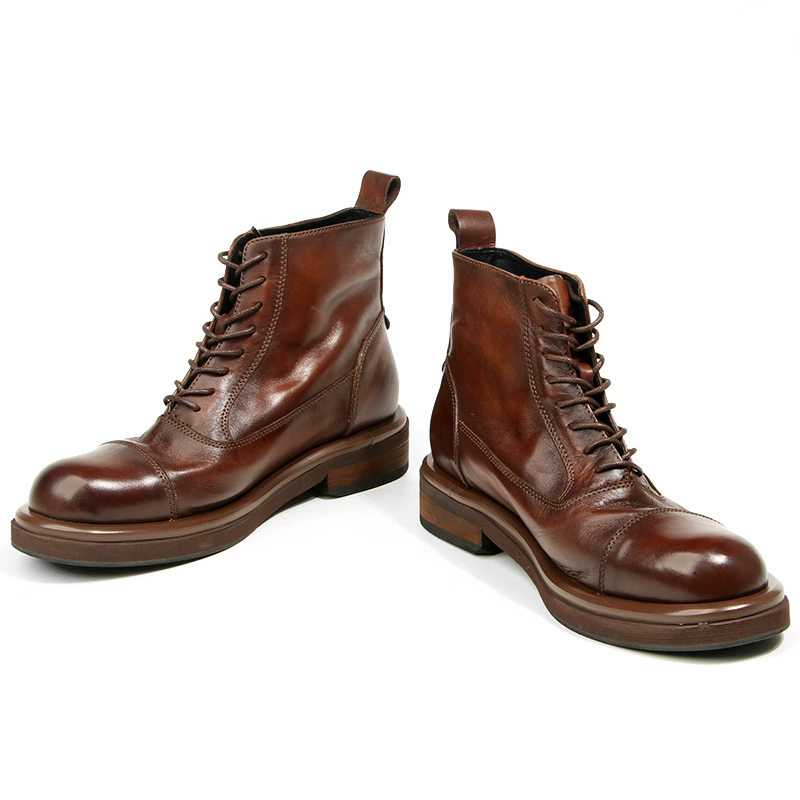 High-Quality Men's Boots Genui - مراجعة Men Formal Wear With Boots وسعره