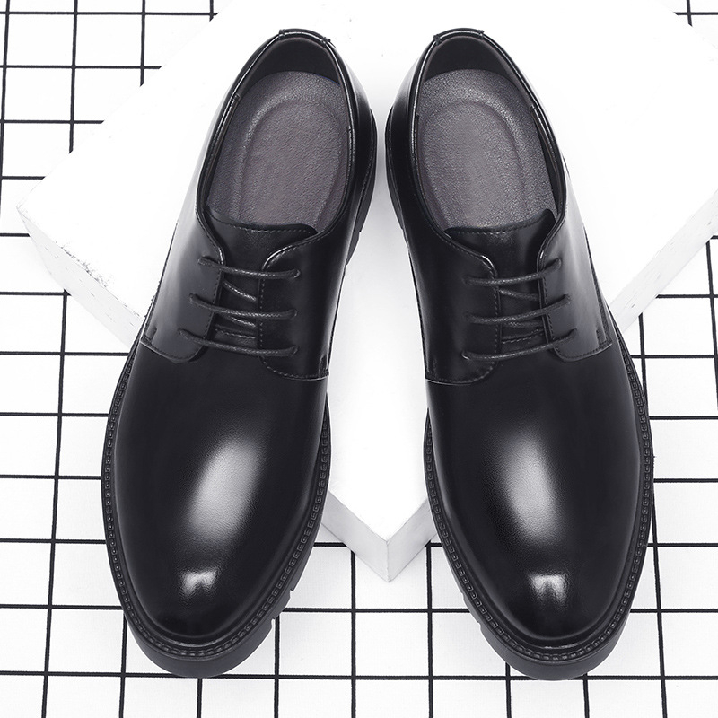 Mens Black Leather Lace Up Dre - مراجعة Men'S Formal Wear For Office وسعره