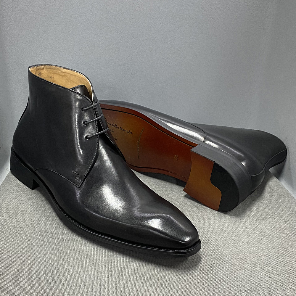 New Fashion Handmade Men's Cas - مراجعة Men Formal Wear With Boots وسعره