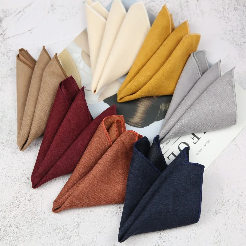 24cm Men's Business Pocket Squ - مراجعة Pocket Square Set وسعره