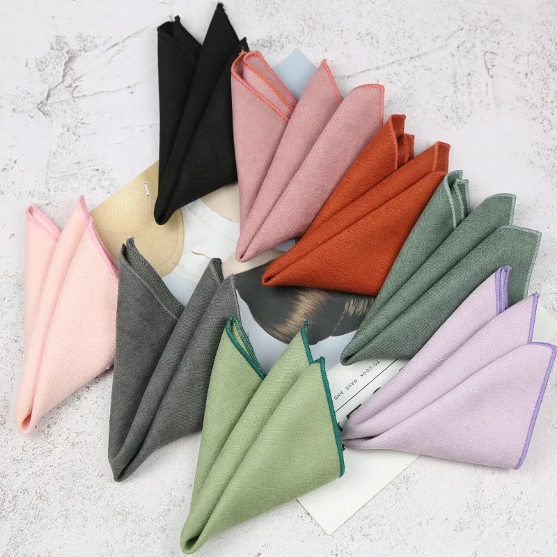 24cm Men's Business Pocket Squ - مراجعة Pocket Square Set وسعره