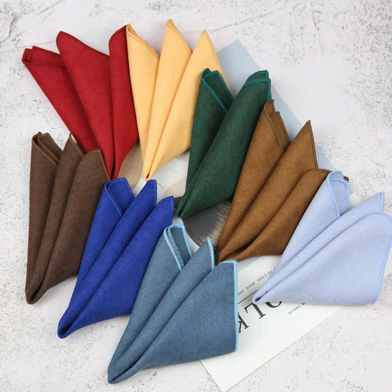 24cm Men's Business Pocket Squ - مراجعة Pocket Square Set وسعره