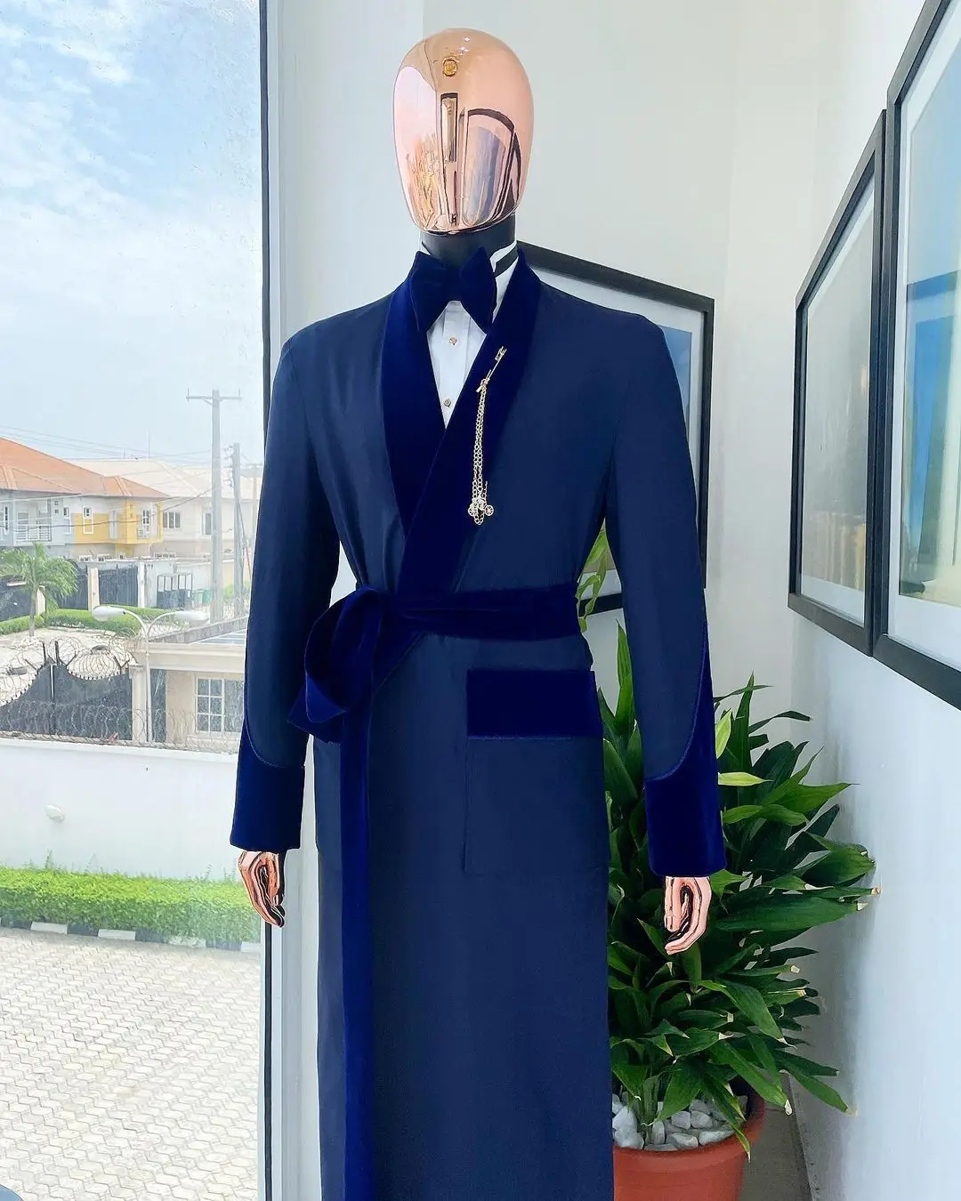 Tailor Made Royal Blue Men Sui - مراجعة Men Formal Wear Wedding وسعره