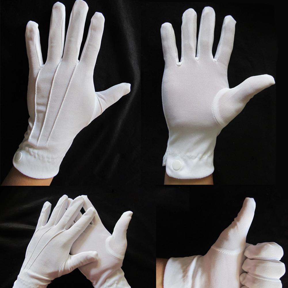 Adult White Formal Gloves Men  - مراجعة Formal Wear Gloves Men وسعره
