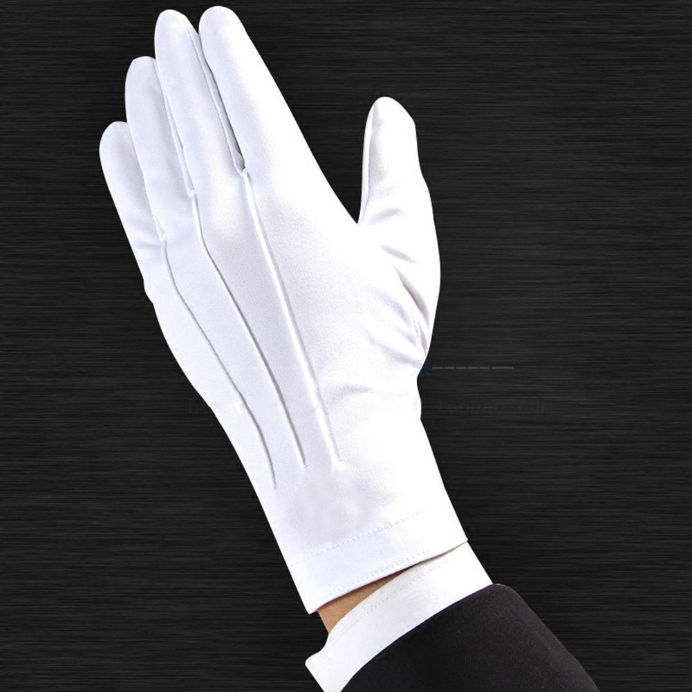 Adult White Formal Gloves Men  - مراجعة Formal Wear Gloves Men وسعره